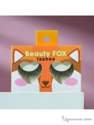 Накладные ресницы с клеем Beauty fox, Beauty Fox