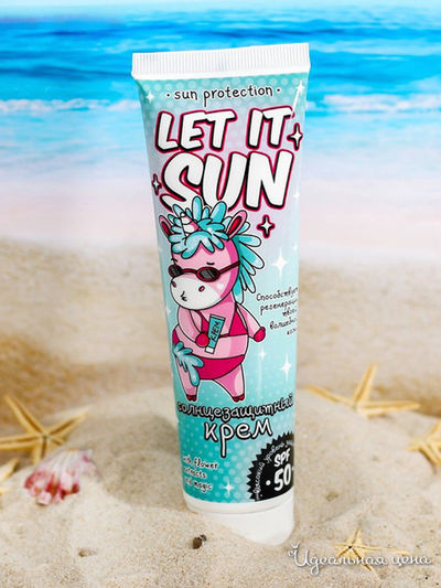 Солнцезащитный крем Let it SUN, 100 мл, Beauty Fox