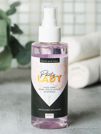 Тоник для лица, Party LADY, 150 мл, Beauty Fox