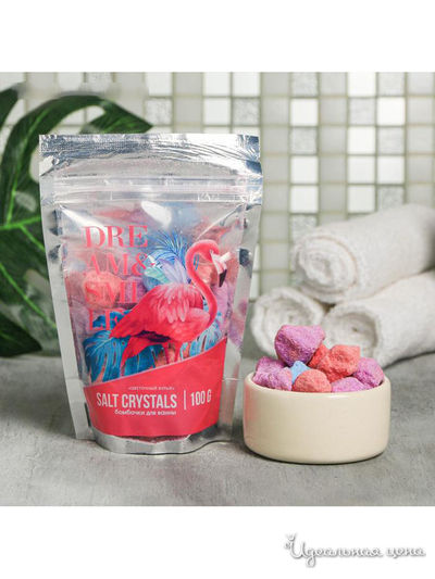 Соляные кристаллы DREAME&SMILE, 100 г, Beauty Fox