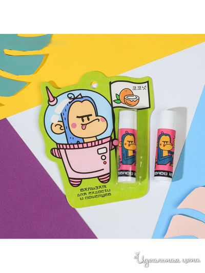 Бальзам для губ "Взрывной кокос", 4 г, Beauty Fox