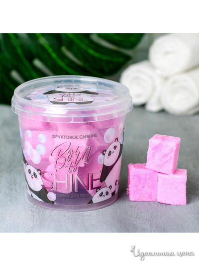 Скраб кубиками Born to SHINE, фруктовый, Beauty Fox