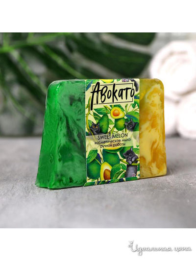 Мыло "АвокаТо", с ароматом дыни, Beauty Fox