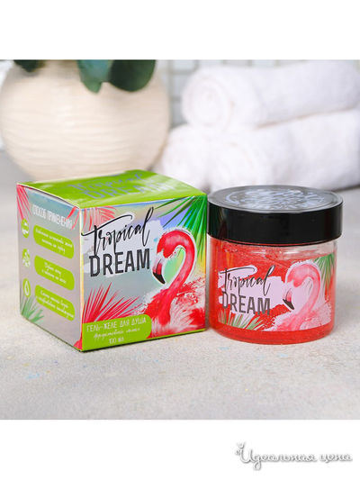 Гель-желе для душа Tropical Dream, с ароматом фруктового микса, 100 мл, Beauty Fox