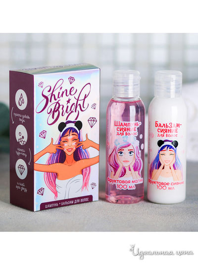 Набор: шампунь, бальзам, Beauty Fox