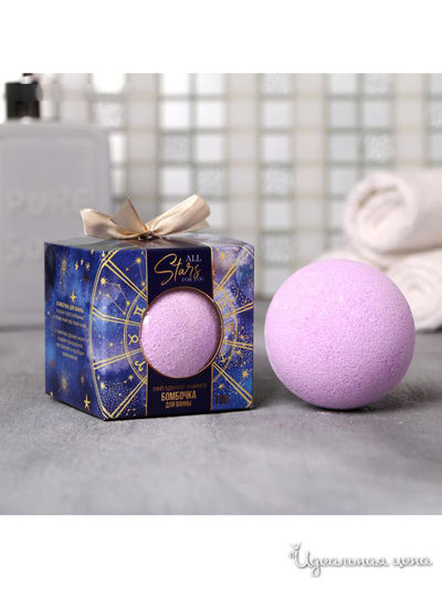 Шар бурлящий в коробке Space, с ароматом манго, 130 г, Beauty Fox