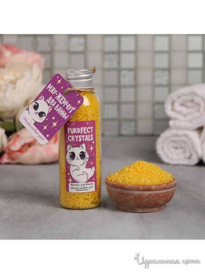 Жемчуг для ванны Purr-fect crystals, 75 г, Beauty Fox