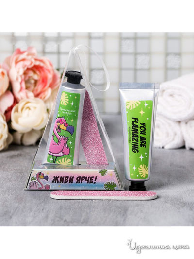 Набор: крем для рук 30 мл, пилочка для ногтей, Beauty Fox