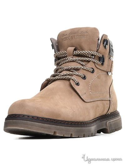 Ботинки NOVAK, цвет бежевый