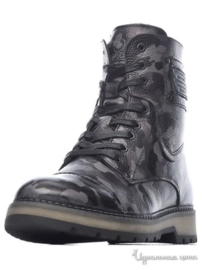 Ботинки NOVAK, цвет серый, черный