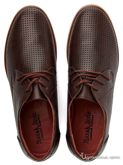 Туфли NOVAK, цвет коричневый