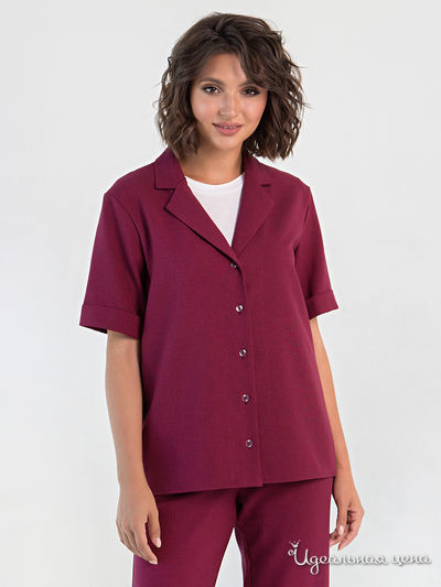 Блуза MariKo, цвет бордовый