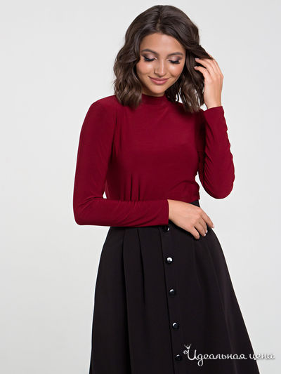 Водолазка MariKo, цвет бордовый