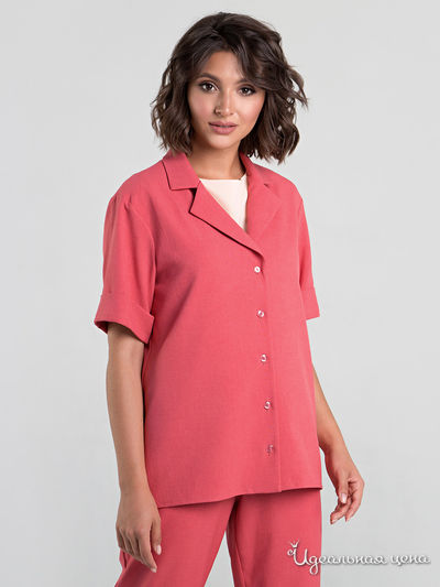 Блуза MariKo, цвет коралловый