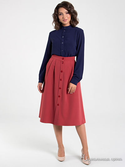 Юбка MariKo, цвет терракотовый