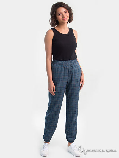 Брюки MariKo, цвет синий, голубой