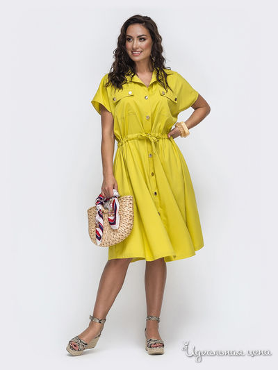 Платье Dressa, цвет желтый