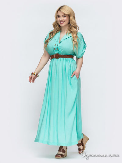 Платье Dressa, цвет зеленый