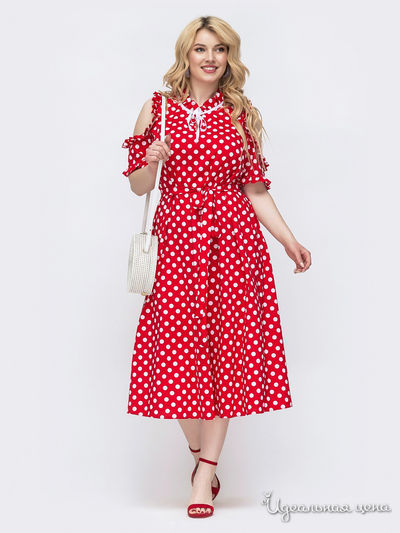 Платье Dressa, цвет красный