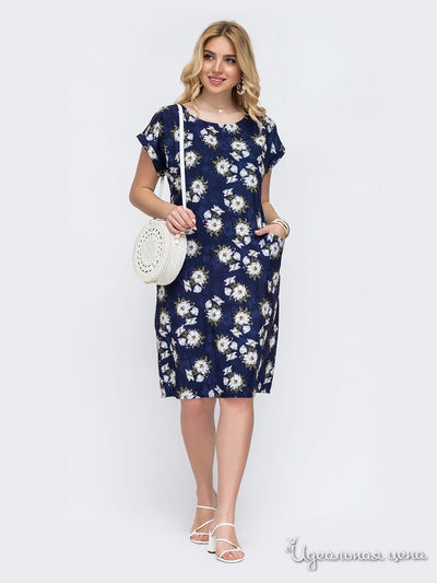 Платье Dressa, цвет темно-синий