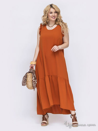 Платье Dressa, цвет терракотовый