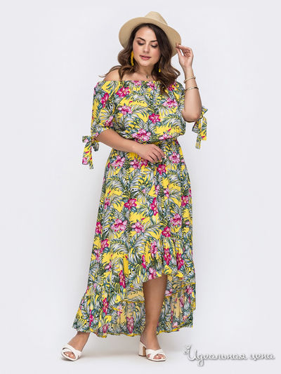 Платье Dressa, цвет желтый