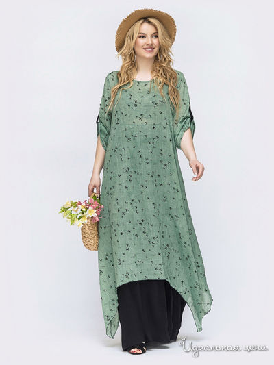 Платье Dressa, цвет зеленый