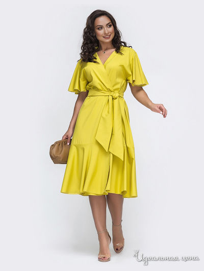 Платье Dressa, цвет желтый
