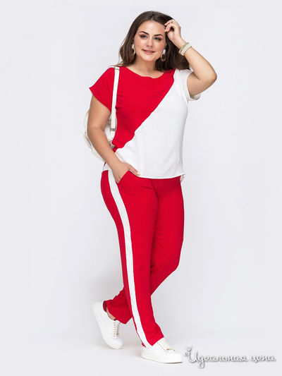 Костюм Dressa, цвет красный