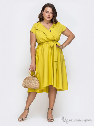 Платье Dressa, цвет желтый