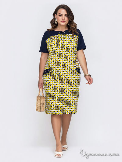 Платье Dressa, цвет желтый