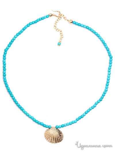 Колье Chantal, цвет бирюзовый