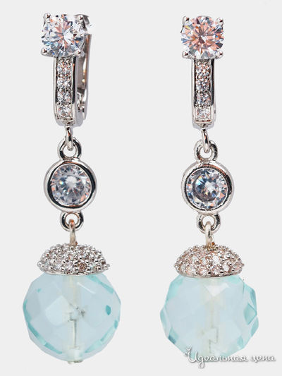 Серьги Chantal, цвет голубой