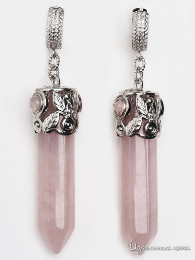 Серьги Chantal, цвет розовый