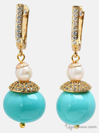 Серьги Chantal, цвет голубой