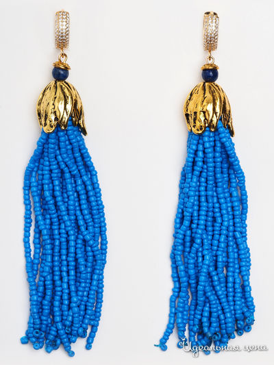 Серьги Chantal, цвет синий