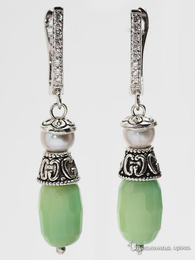 Серьги Chantal, цвет зеленый