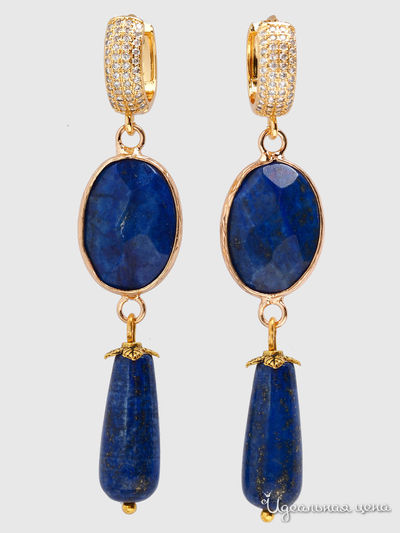 Серьги Chantal, цвет синий