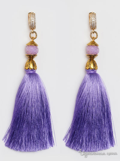 Серьги Chantal, цвет сиреневый