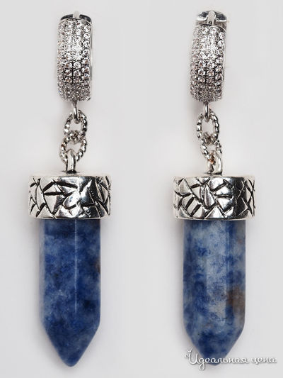 Серьги Chantal, цвет синий