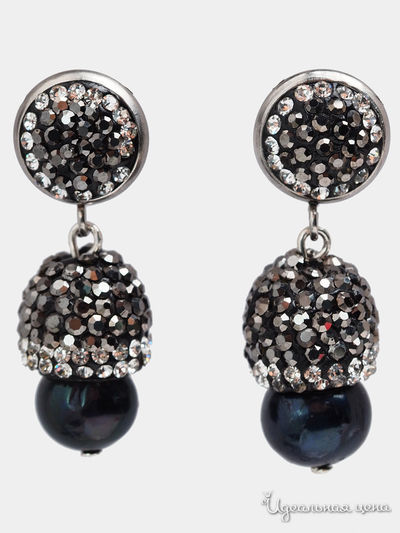 Серьги Chantal, цвет черный