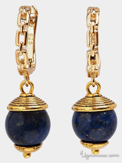 Серьги Chantal, цвет синий