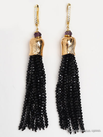 Серьги Chantal, цвет черный