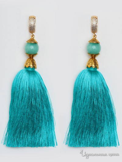 Серьги Chantal, цвет мятный