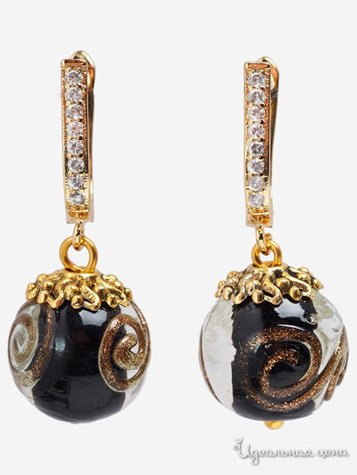 Серьги Chantal, цвет черный