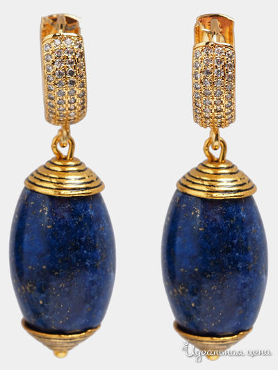 Серьги Chantal, цвет синий