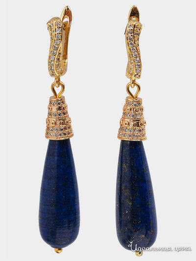 Серьги Chantal, цвет синий