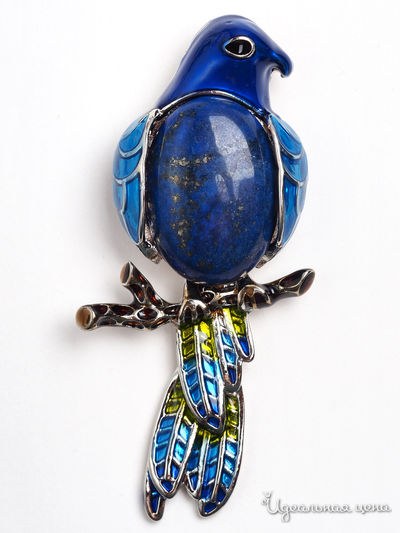 Брошь Chantal, цвет синий