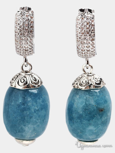 Серьги Chantal, цвет голубой