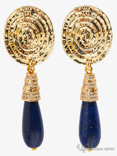 Серьги Chantal, цвет синий